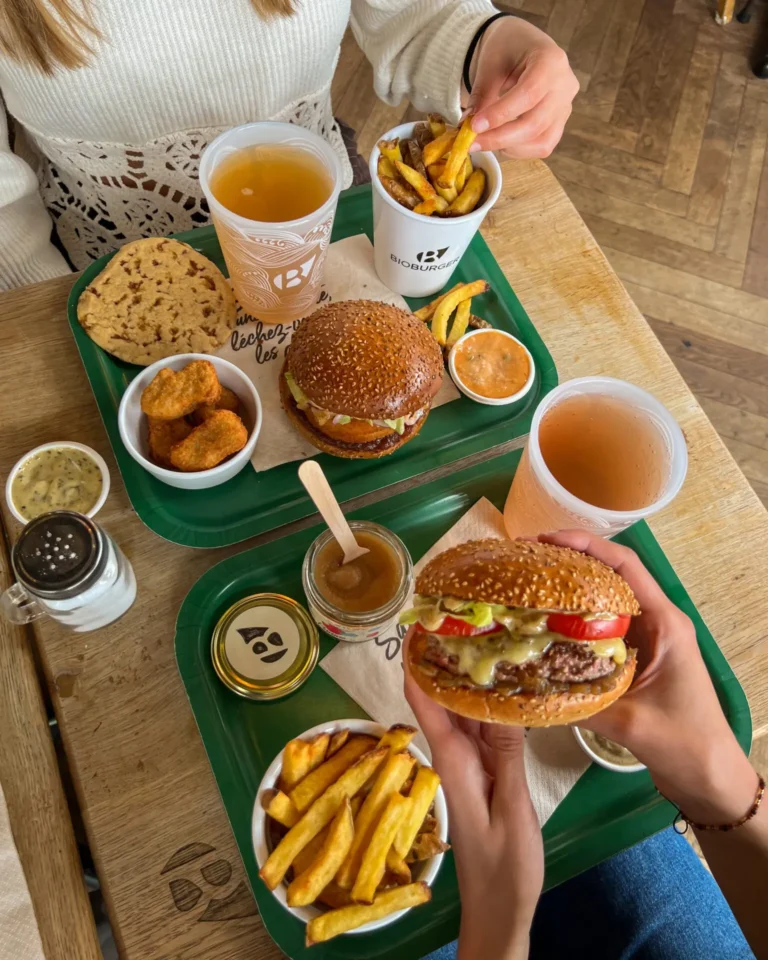 bio burger angers produits